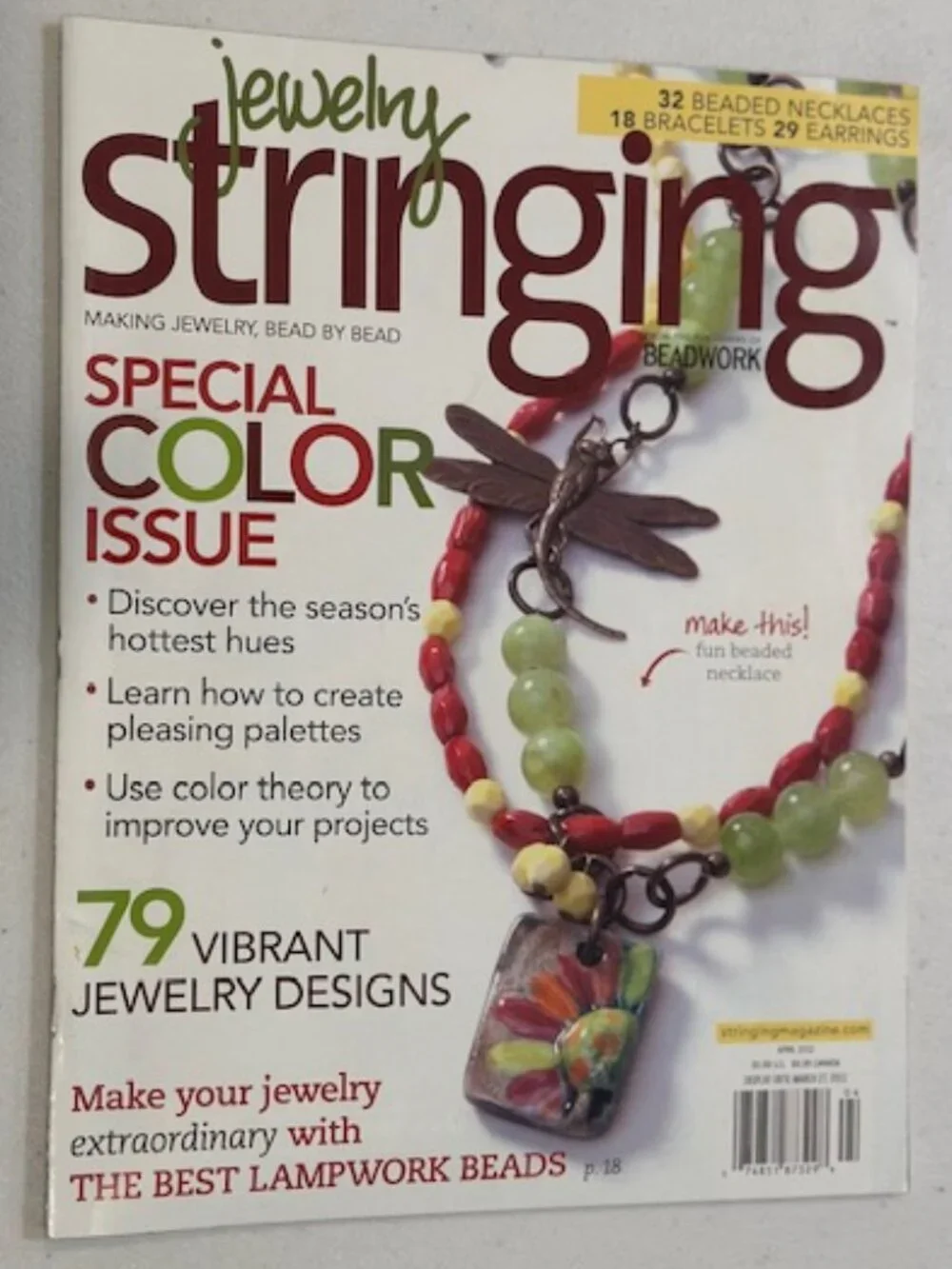 Jewelry Stringing Magazine April 2012 Issue